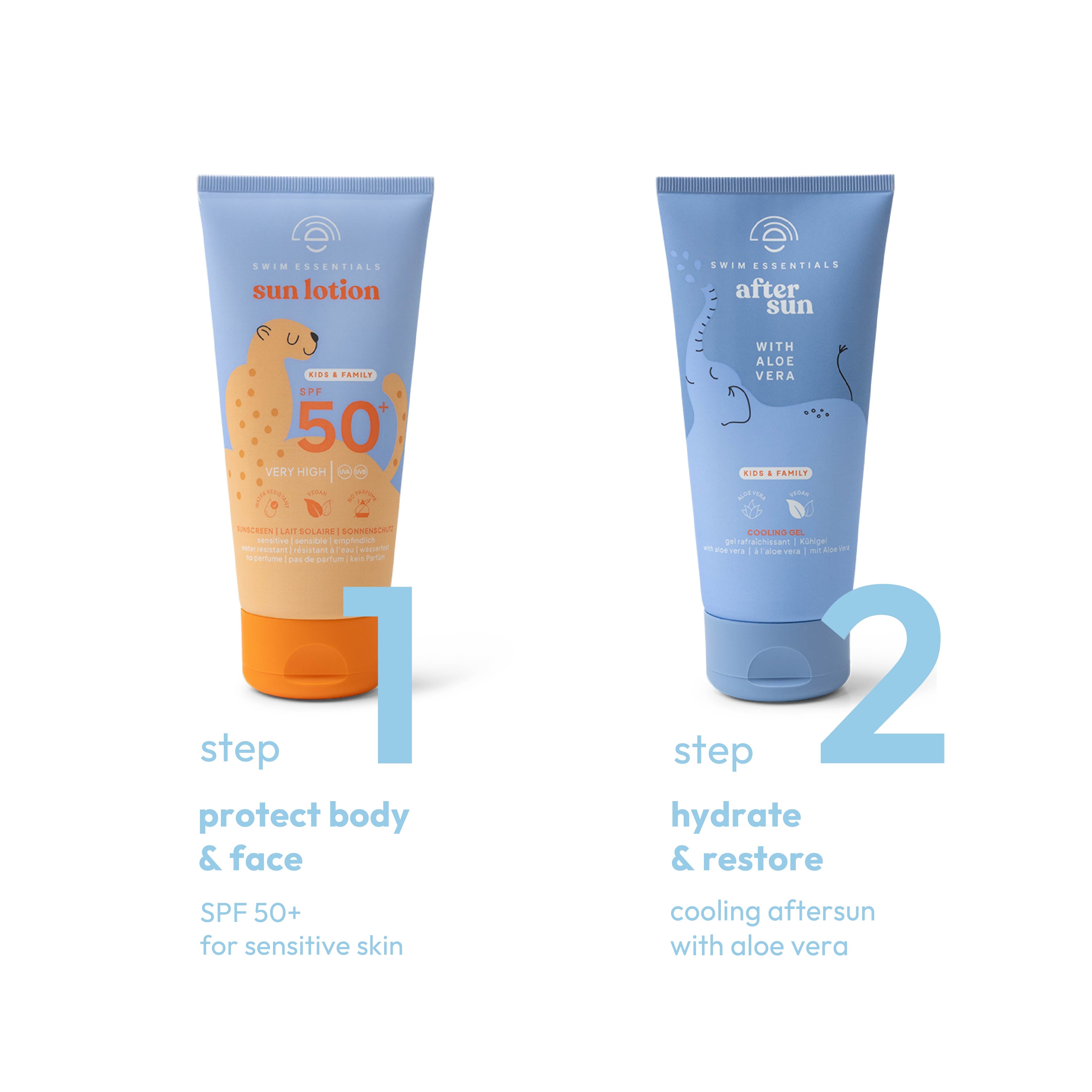 Suncream- Cream - Sensitive SPF50+ - 150 ml