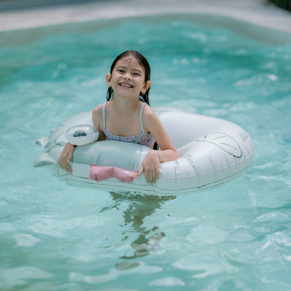 Swim Ring - Green - Puck Pufferfish - Fish - Ø 95 cm
