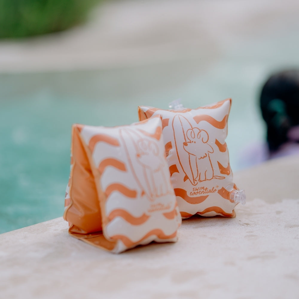 Arm Bands - Orange - Surfer - 2/6 Years