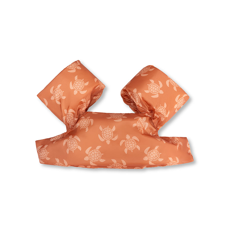 Chaleco con manguitos - Naranja - Tortuga - 2/6 Años